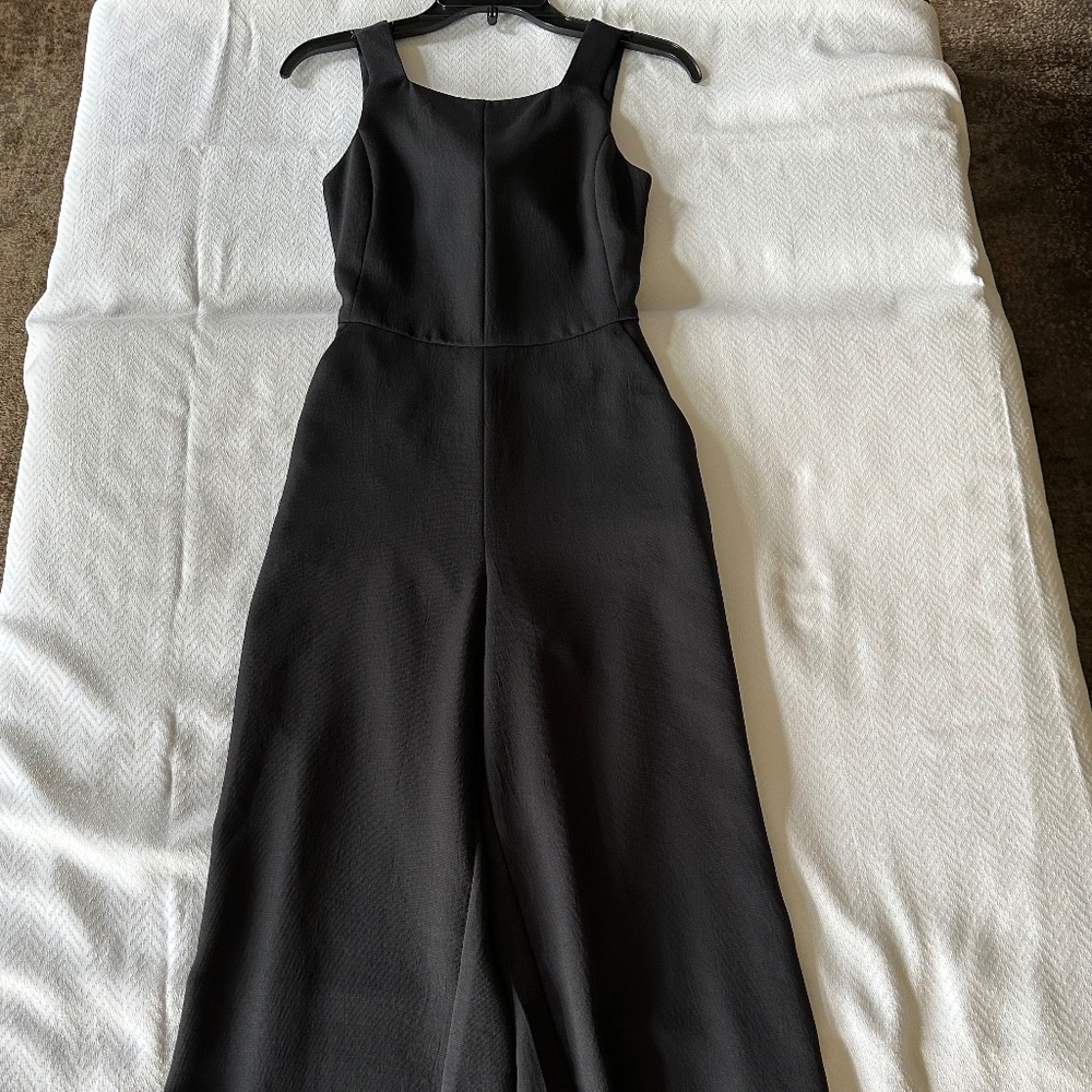 Wilfred Aritzia Ecoulement Jumpsuit, Black, Size 0